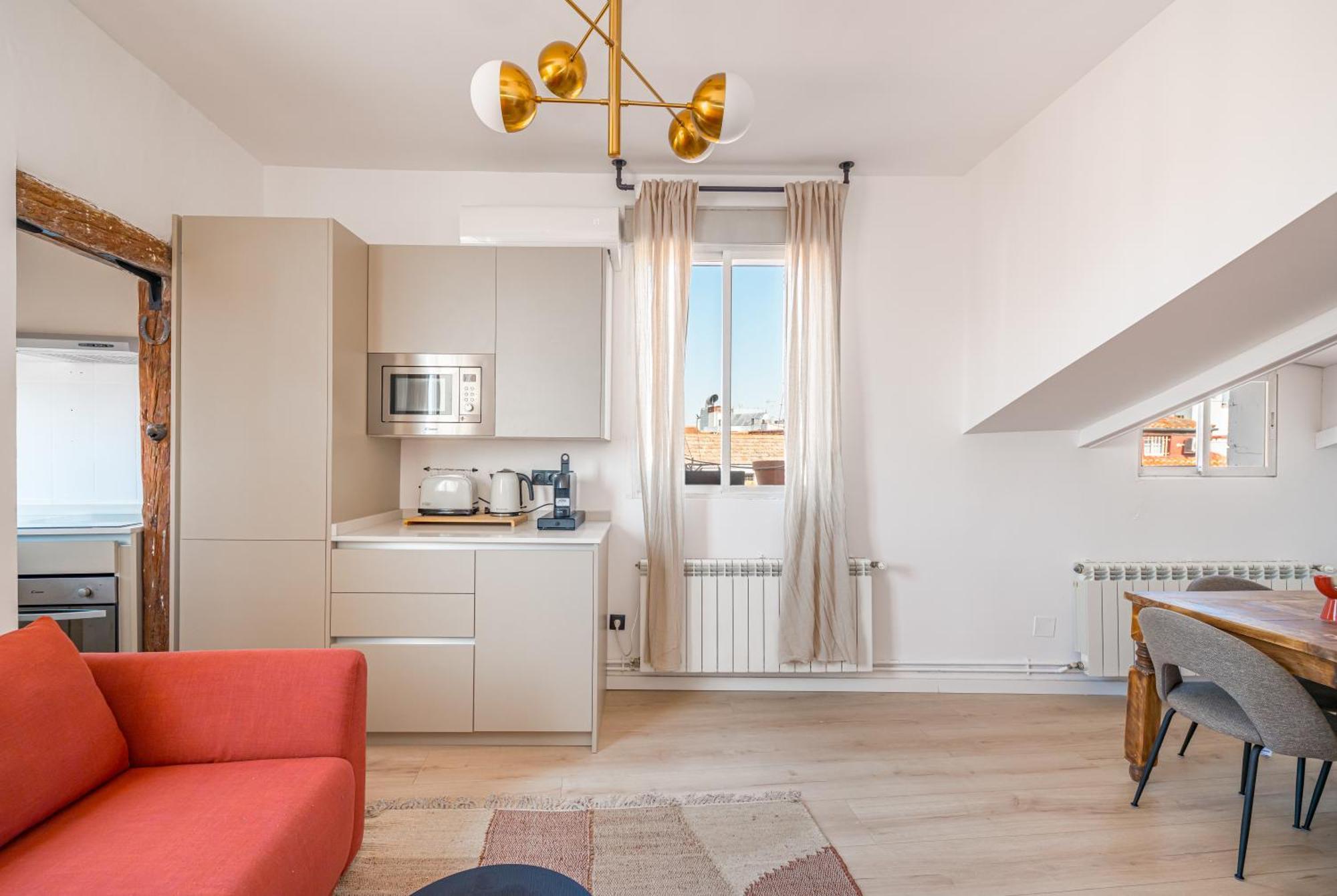 Chueca X Calle Hortaleza 2br 1bh Apartamento *